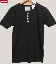LEVI’S リーバイス 82891-00 RED TAB ヘンリーネック スラブ リブ Tee ストレッチ 素材 Tシャツ 身幅等 伸縮性