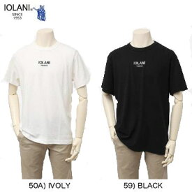 イオラニ IOLANI 103704 ハワイアン デザイン ボックス ロゴ Tシャツ HAWAIIAN DESIGN BOX LOGO Tee shirt