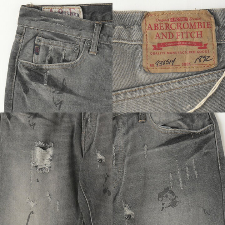 楽天市場】Abercrombie & Fitch 318-4159-11 836514 クラッシュ 