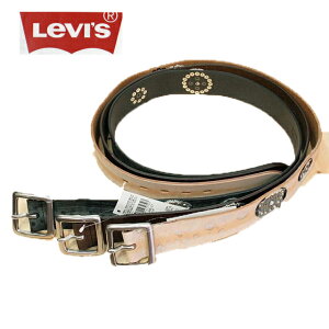 LEVI'S ���[�o�C�X�x���g lev-1348 ���v�@�k���񎟉��H�@�r���e�[�W�f�j�� 01) WHITE�@10) BLACK�@21) CHOCO 34 36