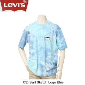 LEVI'S リーバイス 35890-00 RED TAB MEN'S Stay Loose DOODL 03）BLUE Topaz 綿100％