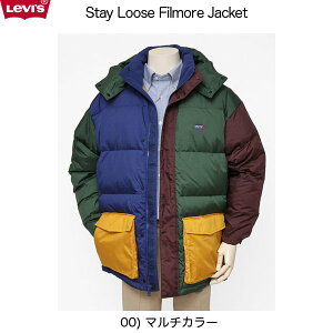 ���[�o�C�X levis 29430-0000 �_�E���W���P�b�g STAY LOOSE FILMORE �t�[�h �}���`�J���[�u���b�N �}���`�u���b�N WARM �ۉ��� �}���I
