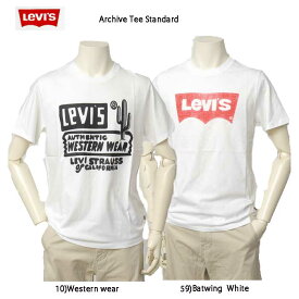 Levis リーバイス 22491-14-15 メンズ レディース Archive Tee Standard コットン素材 プリントT ユーズド感