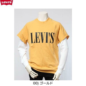 LEVI'S ���[�o�C�X HYBRID �N���[�l�b�N�X�E�F�b�g�V���c 85540-00 00 GOLDEN APRICOT ���� ���b�t�����n