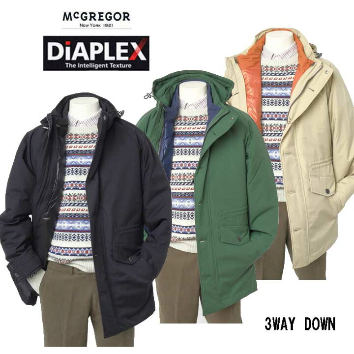 楽天市場】30%OFF SALE McGREGOR マグレガー メンズ ダウンジャケット 