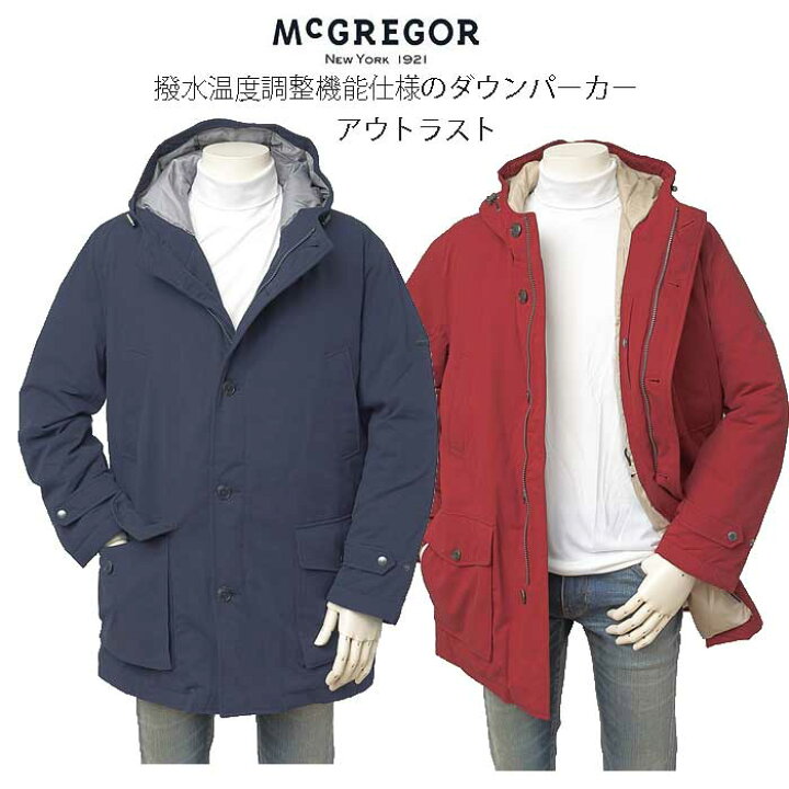 楽天市場】マクレガー メンズ ダウンパーカージャケット ブルゾン 