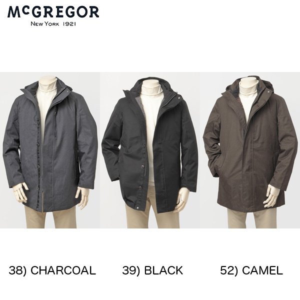 McGREGOR(マクレガー)メンズ 3WAY　ダウンジャケット　コート　ブルゾン DIAPLEX素材　111121601　６つの多機能仕様ジャケット - 25