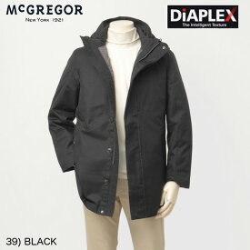 40％OFF SALE McGREGOR (マクレガー) メンズ 3WAY ライナーダウンジャケット DIAPLEX素材 111122601 6つの多機能仕様 ジャケットブルゾン 撥水 39)Black ブラック