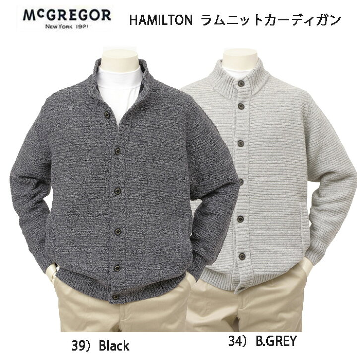 楽天市場】McGREGOR マックレガー111824801 ラムニット カーディガン 
