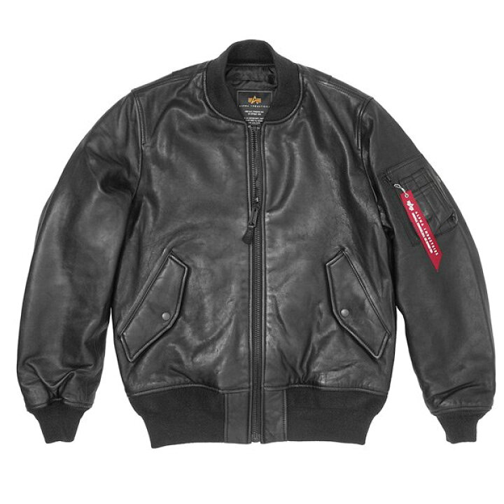 楽天市場】Alpha Industries MA1 ラムレザー ジャケット アルファ 