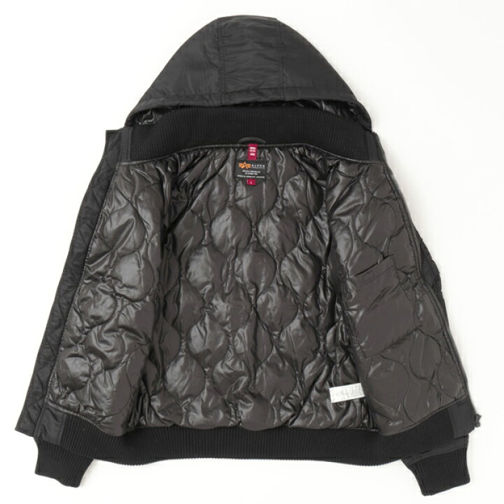 楽天市場】TA1716アルファ インダストリ- Alpha Industries フーデッド 