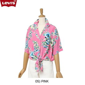 LEVIS(リーバイス) 68983-00 レディース クローバーシャツ ROMANTIC FLORAL 花柄 ピンク 柔らか リゾートコーデ サーフコーデ