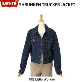 リーバイス LEVI'S A0803-0000 PREMIUM SHRUNKEN TRUCKE JACKEトラッカージャケット 柔らかい肌触りよい Women's トラッカー