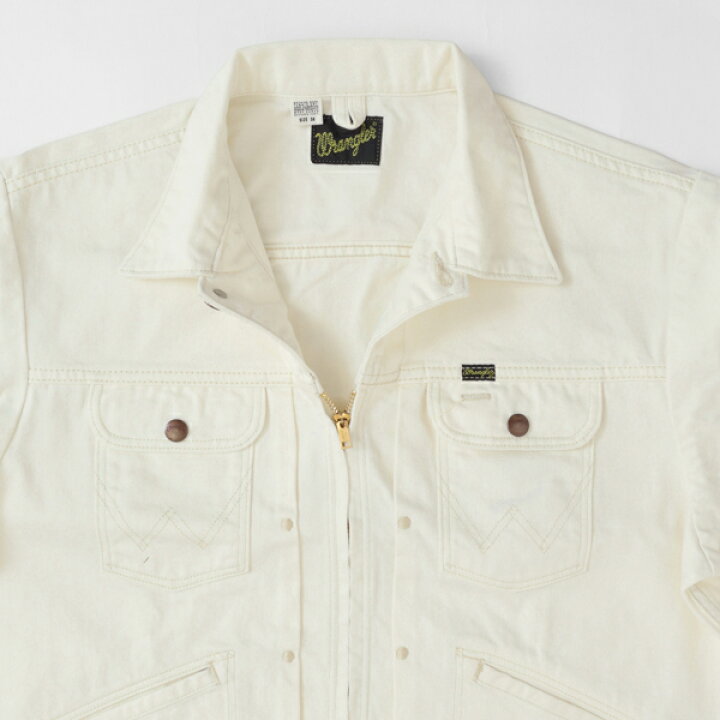 Wrangler デニムジャケット白 Tomorrow land セール】 【別注 