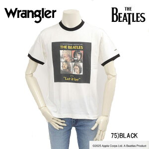 Wrangler �����O���[ Beatles �r�[�g���Y wt9013 �v�����gT�V���c HELP ���� �V���[�g�X���[�u �����Y ���f�B�[�X �g�b�v�X �W�������m�� JohnLennon