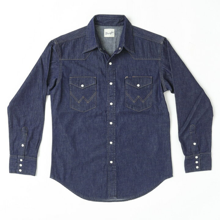 楽天市場】Wrangler ラングラー WU0027-00 ウエスタンシャツ 27MW 00 