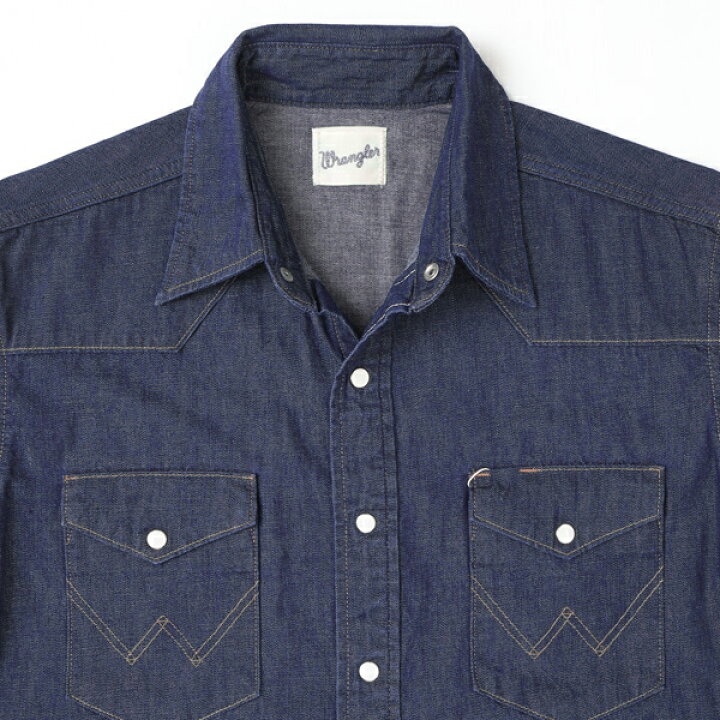 楽天市場】Wrangler ラングラー WU0027-00 ウエスタンシャツ 27MW 00 
