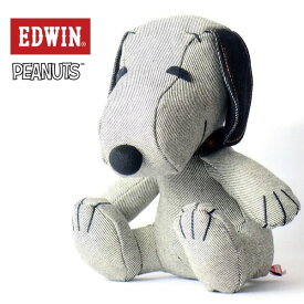 10%OFF SALE セール EDWIN エドウィン スヌーピー デニム ぬいぐるみ ピーナッツ QNAK10-0199 178008-22