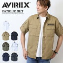 AVIREX アヴィレックス 半袖 ベーシック ファティーグシャツ 783-3923001 メンズ トップス 半袖シャツ ポケット 定番 アビレックス 送料無料 783-5923001