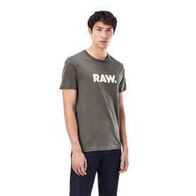 SALE 10%OFF G-STAR RAW ジースターロウ HOLORN T-SHIRT 半袖Tシャツ 半T D08512-8415 プリントTシャツ メンズ ロゴTシャツ 送料無料