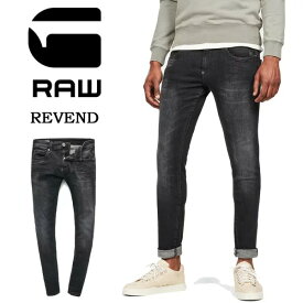 SALE 10%OFF G-STAR RAW ジースターロウ Revend Skinny Jeans ジーンズ デニム スリム 51010-A634-A592 スキニー パンツ ストレッチ メンズ 送料無料 ブラックユーズド