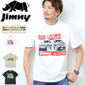 SUZUKI スズキ JIMNY ジムニー WILDERNESS EXPERIENCE コラボTシャツ 823501 ツインジムニー 半袖Tシャツ 半T メンズ レディース ユニセックス 送料無料