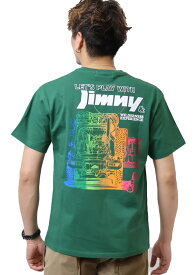 SUZUKI スズキ JIMNY ジムニー WILDERNESS EXPERIENCE コラボTシャツ 823503 ラゲッジスペース 半袖Tシャツ 半T メンズ レディース ユニセックス 送料無料