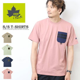 10%OFF SALE セール LOGOS Park ロゴスパーク 異素材ポケット 半袖Tシャツ 半T 3233-2354 メンズ レディース ユニセックス