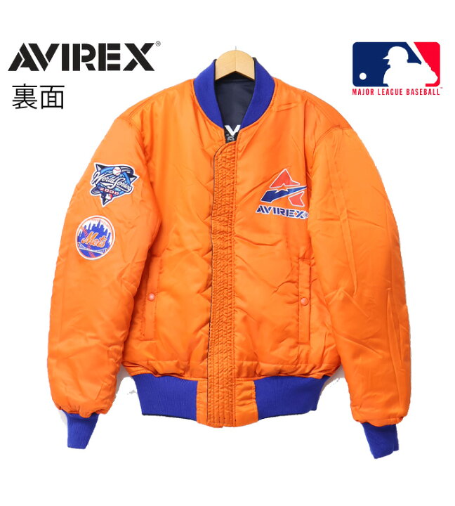 楽天市場】AVIREX アヴィレックス MLBコラボ MA-1ジャケット 