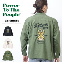 楽天市場】POWER TO THE PEOPLE（カジュアルシャツ｜トップス 