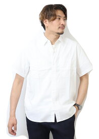 10%OFF セール SALE EDWIN エドウィン 半袖 ワークシャツ ET2140 ダンガリーシャツ シャンブレーシャツ 半袖シャツ メンズ 送料無料