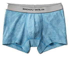 GUNZE グンゼ BODY WILD ボディワイルド ボクサーパンツ ユニコーン柄 前とじ BWE110J 総柄 アンダーウェア 下着 パンツ 日本製 メンズ