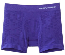 GUNZE グンゼ BODY WILD ボディワイルド ボクサーパンツ ハニカムカモ柄 前とじ BWS879J 立体成型 総柄 アンダーウェア 下着 パンツ メンズ