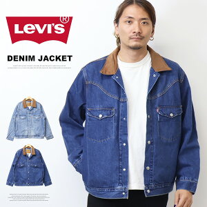 Levi's ���[�o�C�X �E�G�X�^���V���[�g�z�[�� �g���b�J�[�W���P�b�g �܃R�[�f�����C G�W���� �f�j���W���P�b�g �����Y �W�[�W���� �������� 002WN