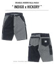 児島ジーンズ メーカー認定 人気のデニム ペインターショートパンツ 日本製 ヘリンボーンとヒッコリーストライプ RNB1377 マルチ コンボ 限定生産 送料無料 ワークパンツ 芸能人 世界的に知名度の高い岡山児島産 アメカジ プレゼント ギフト SDGs SNS サスティナブル