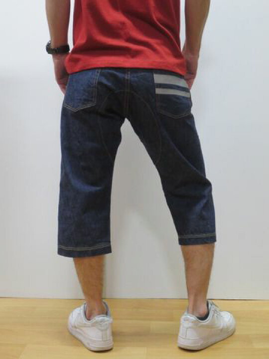 楽天市場】桃太郎ジーンズ 日本製 ダブルヒップ クロップドパンツ 