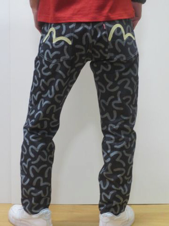 楽天市場】エヴィス EVISU エビスジーンズ 日本製 メニー カモメ  