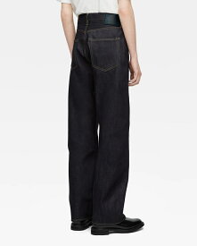 桃太郎ジーンズ ワイド 太め ストレート デニム パンツ スタンダード ノーウォッシュ フロントファスナー MMJZ0400 1000円クーポン 岡山 日本製 ビッグシルエット 経年変化 色落ち ヴィンテージ メンズ ポイント 送料無料 プレゼント ギフト 芸能人 SDGs SNS サスティナブル