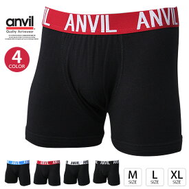 【クロネコゆうパケット可 送料290円】ANVIL アンヴィル アンビル メンズ ボクサーパンツ アンダーウェア 下着 ロゴ ANV-531