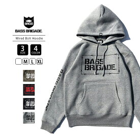 【送料無料】バスブリゲード パーカー BASS BRIGADE パーカー Wired Bolt Hoodie バスフィッシング バス釣り WBHD01 SS1204