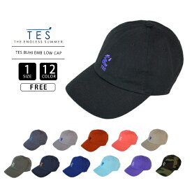 【送料無料】TES キャップ 帽子 The Endless Summer エンドレスサマー TES BUHI EMB LOW CAP 23374700 0113