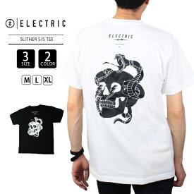 【送料無料】ELECTRIC アパレル エレクトリック Tシャツ 半袖 アウトドア SLITHER S/S TEE E23ST06 0310