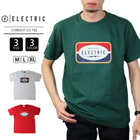 ELECTRIC アパレル エレクトリック Tシャツ 半袖 アウトドア CONDUIT S/S TEE E23ST10 0310