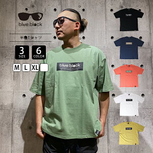 blue.black TVc u[ubN TVc BOX LOGO PRINT S/S T-SHIRT Y  vg oXނ tBbVO BBT-041