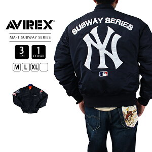 AVIREX XEFbgMA1 ABbNX AVIREX×MLB MA-1 SUBWAY SERIES MA-1 TuEFC V[Y 7833252049 0929