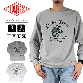 【送料無料】LUMBER ロンT ランバー ロンT カジュアル Tシャツ 長袖 ユース FISH & GAME 232435 0908