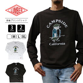 【送料無料】LUMBER ロンT ランバー ロンT カジュアル Tシャツ 長袖 ユース CAMPSIDE CALIFORNIA 232503 0908