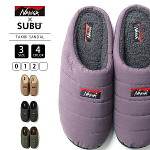 SUBU×NANGA T_ Xu iK TAKIBI WINTER SANDAL 2023 Y fB[X   h NA2243-3E512 1020