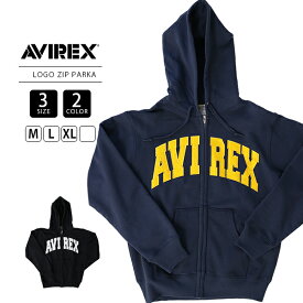AVIREX スウェットパーカー アヴィレックス デイリーシリーズ DAILY ZIP PARKA アビレックス 7833931007 1110