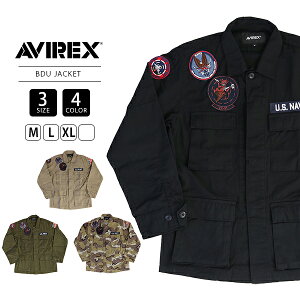 AVIREX ABbNX AE^[ ~^[WPbg COTTON RIP STOP BDU JACKET VX-31 7833155001A 0126